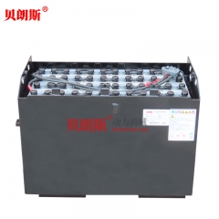 杭州2噸側(cè)移叉車(chē)電池組5PzS625圖片 杭州叉車(chē)48V625Ah牽引電池安裝方式
